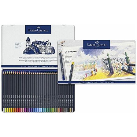 Faber Castell Goldfaber Aqua Boya Kalemi 36lı