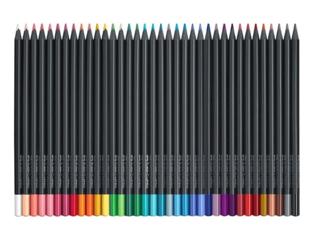 Faber Castell Black Edition 36 Renk Kuru Boya ve 12 Renk Skin Tones İkisi Birarada Set
