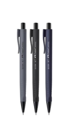 Faber Castell Ofis ve Okul Seti 8'li Pastel Fosforlu Kalem ve 3 Adet Econ 0.7 Kalem