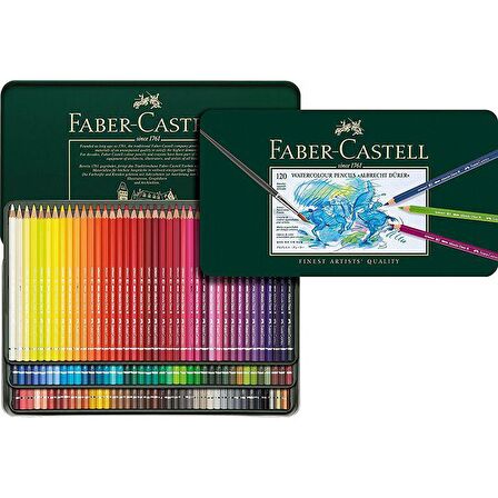 Faber Castell Albrecht Dürer Aquarell Boya Kalemi 120 Renk