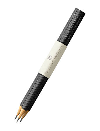 Graf von Faber-Castell Guilloche 3lü Kurşun Kalem Siyah 118622