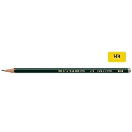 Faber-Castell Kurşun Kalem 9000 Dereceli HB 5160119000