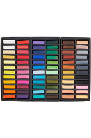 Creative Studio Mini Toz Pastel Boya (Soft), 72 Renk, Yarım Boy, Parlak ve Yoğun Renkler