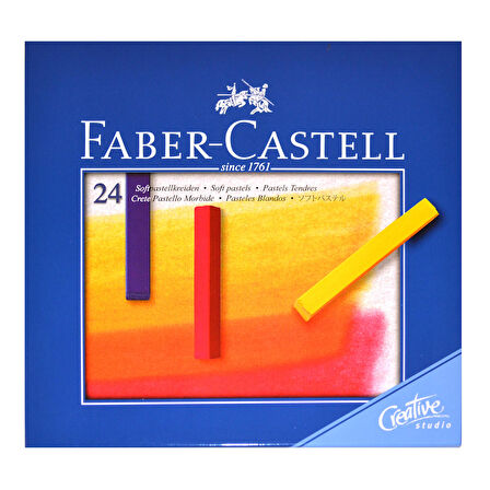 Faber Castell Creative Studio Toz Pastel Boya 24 Renk Soft 128324