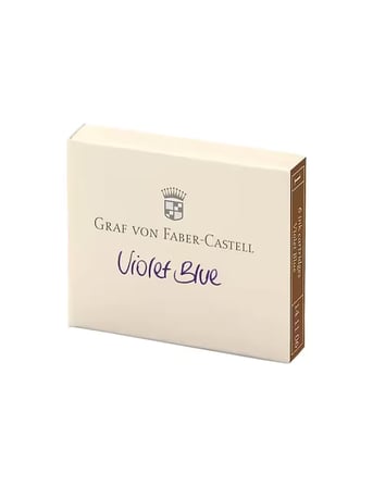 Graf von Faber-Castell Dolma Kalem Kartuşu 6lı Menekşe Moru 141106