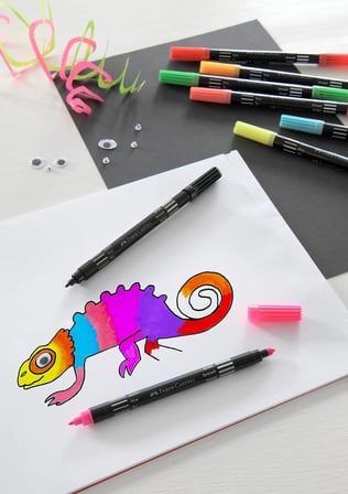 Faber-Castell Çift Taraflı Keçeli Kalem 20 Renk