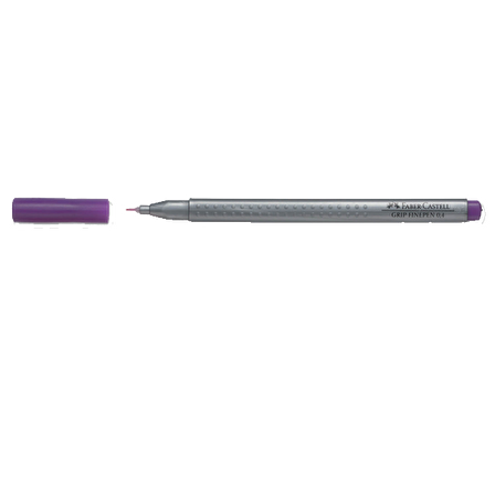 Faber-Castell Grip Finepen 0.4 MM Mor 15 16 34