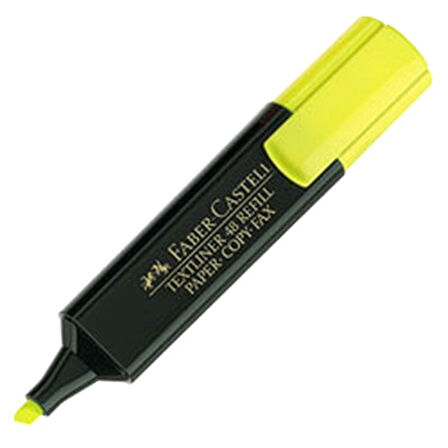 Faber Castell Fosforlu Kalem Sarı - 3 adet
