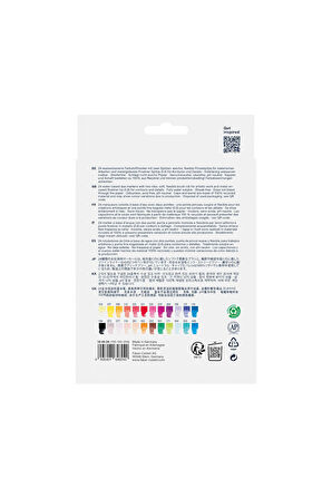 Goldfaber Aqua Markör Seti, 24'lü, Çift Uçlu, 0.4 mm Fineliner Uç, Geri Dönüştürülmüş Gövde