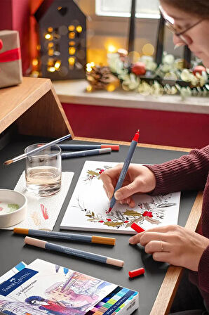 Goldfaber Aqua Markör Seti, 24'lü, Çift Uçlu, 0.4 mm Fineliner Uç, Geri Dönüştürülmüş Gövde