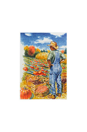 Pitt Artist Pen Fırça Uçlu 6'lı Sonbahar Temalı, Profesyonel Çizim