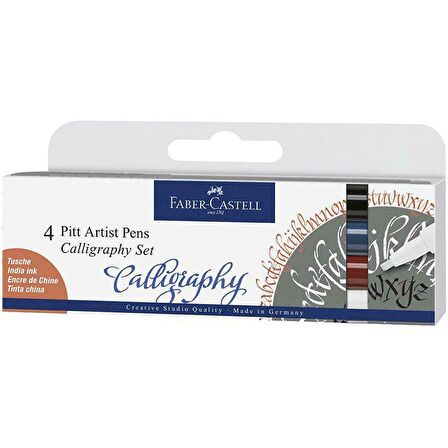 Faber Castell Calligraphy Seti 4lü 167504