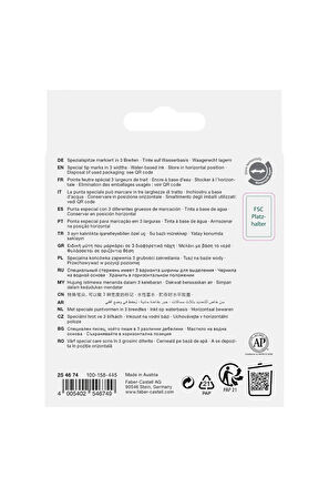 Metalik 4'lü Karton Kutu Fosforlu Kalem Seti, Şık ve Parlak Renkler