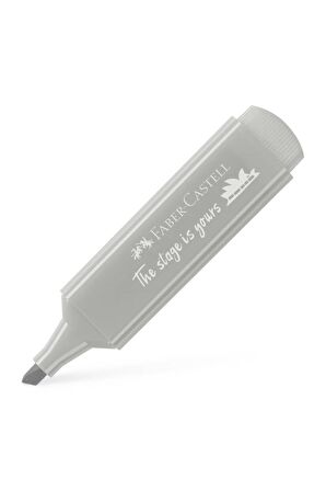 Faber Castell Fosforlu Kalem Textliner 46 Pastel Gri