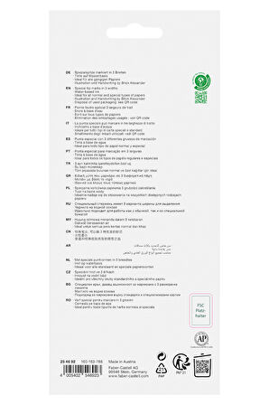 Graffiti Fosforlu Kalem Seti, 8’li, Su Bazlı Mürekkep, 3 Farklı Çizgi Kalınlığı, Dayanıklı Mürekkep