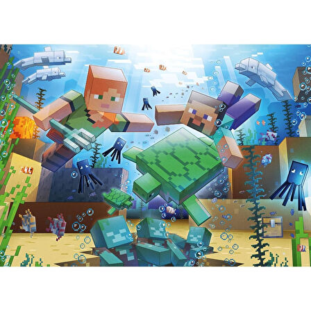 120004219 Minecraft 1000 parça Ravensburger Puzzle