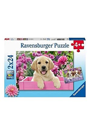 Ravensburger Yaşam 2x24 Parça Çocuk Puzzle