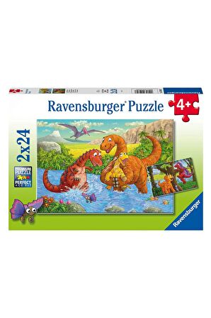 Ravensburger Yaşam 2x24 Parça Çocuk Puzzle