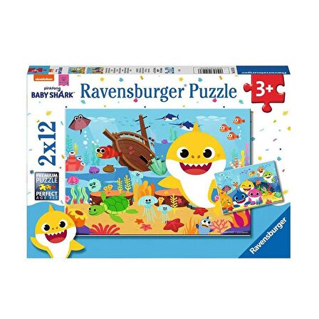 Ravensburger Fantastik 2x12 Parça Çocuk Puzzle