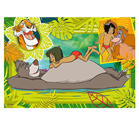 Ravensburger 2x12 Parça Puzzle WD Hayvanlar 55753