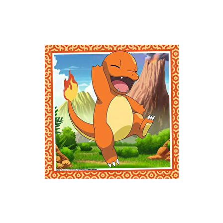 Ravensburger Çocuk Puzzle 3x49 Parça Puzzle Pokemon 055869