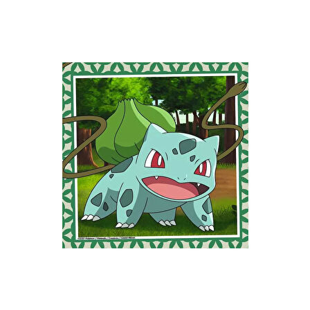 Ravensburger Çocuk Puzzle 3x49 Parça Puzzle Pokemon 055869