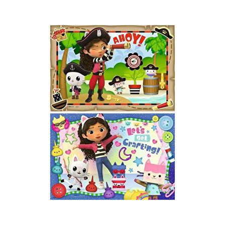 Ravensburger Gabby's Dollhouse 2x24 Parça 