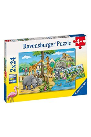 Ravensburger Yaşam 2x24 Parça Çocuk Puzzle