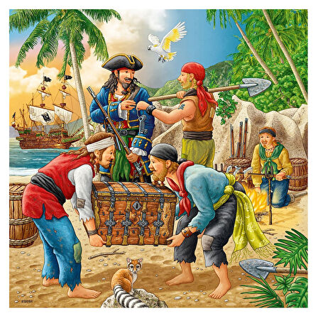 Ravensburger 3x49 Parça Puzzle Açık Deniz Macerası 80304