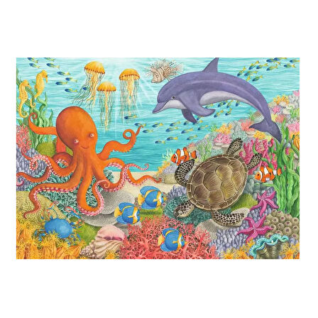 Ravensburger 35 Parça Puzzle Okyanus Canlıları 87808