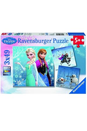 Ravensburger Fantastik 3x49 Parça Çocuk Puzzle