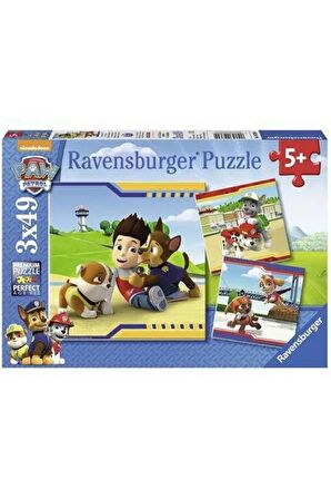 Ravensburger Fantastik 3x49 Parça Çocuk Puzzle