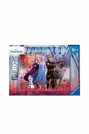 Ravensburger Hayvanlar 100 Parça Çocuk Puzzle
