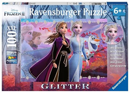 Ravensburger Hayvanlar 100 Parça Çocuk Puzzle