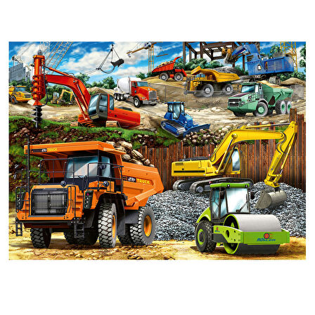 Ravensburger 100 Parça Puz Kamyonlar RPK129737