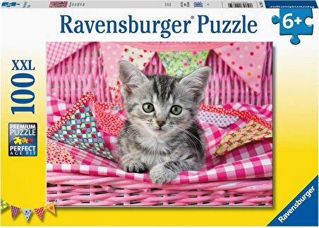 Ravensburger Hayvanlar 100 Parça Çocuk Puzzle