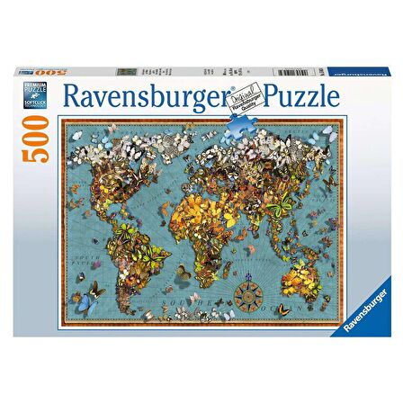 Ravensburger Haritalar 500 Parça Yetişkin Puzzle