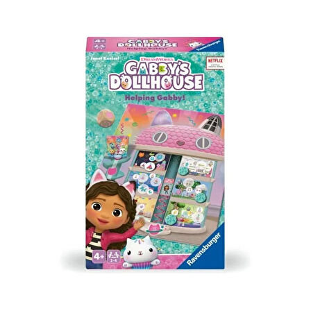248100 Ravensburger - Gabbys Dollhouse - Seyahat Boy Kutu Oyunu
