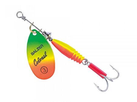 Balzer 13062 Colonel Classic Fluo Uzun Gövde Alabalık Kaşığı 5 gr