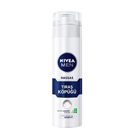 Nivea Men Tıraş Köpüğü Hassas Ciltler İçin 200 Ml