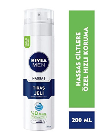 NIVEA Hassas Tıraş Jeli 200ml