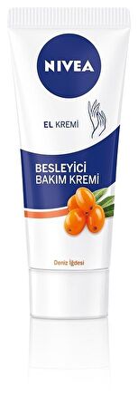 NİVEA BESLEYİCİ BAKIM EL KREMİ DENİZ İĞDESİ 75 ML