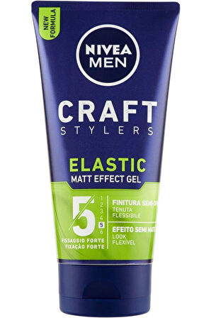 Men Craft Stylers Elastic Mat Şaç Şekillendirici Jöle 150ml