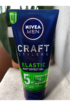 Men Craft Stylers Elastic Mat Şaç Şekillendirici Jöle 150ml