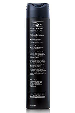 NIVEA MEN Erkek Sprey Deodorant  Black&White Invisible Original Ter ve Ter Kokusuna Karşı 48 Saat Anti-perspirant Koruma 200ml