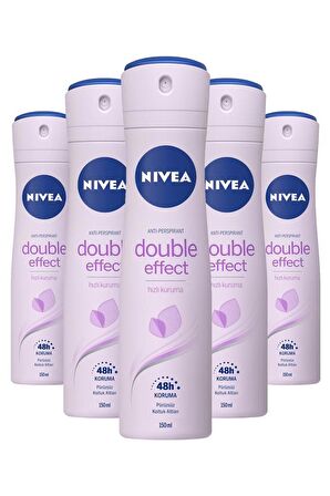 Nivea Double Effect Bayan Deodorant 150 ml X5