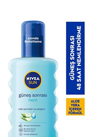 Nivea Sun Güneş Sonrası Nem Sprey 200 Ml