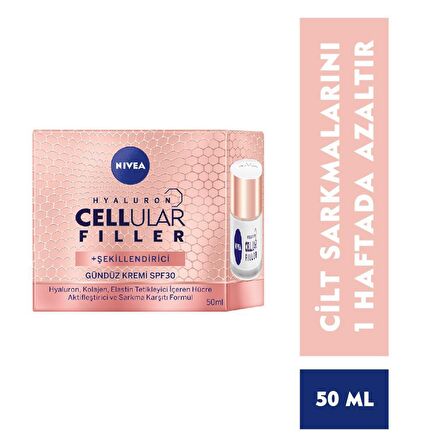 Nivea Hyaluron Cellular Filler Şekillendirici Yaşlanma Karşıtı Gündüz Kremi 50 Ml