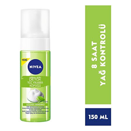 Nivea Urban Skin Detox Yüz Yıkama Köpügü 150 Ml