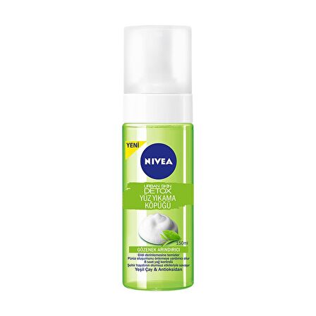 Nivea Urban Skin Detox Yüz Yıkama Köpügü 150 Ml